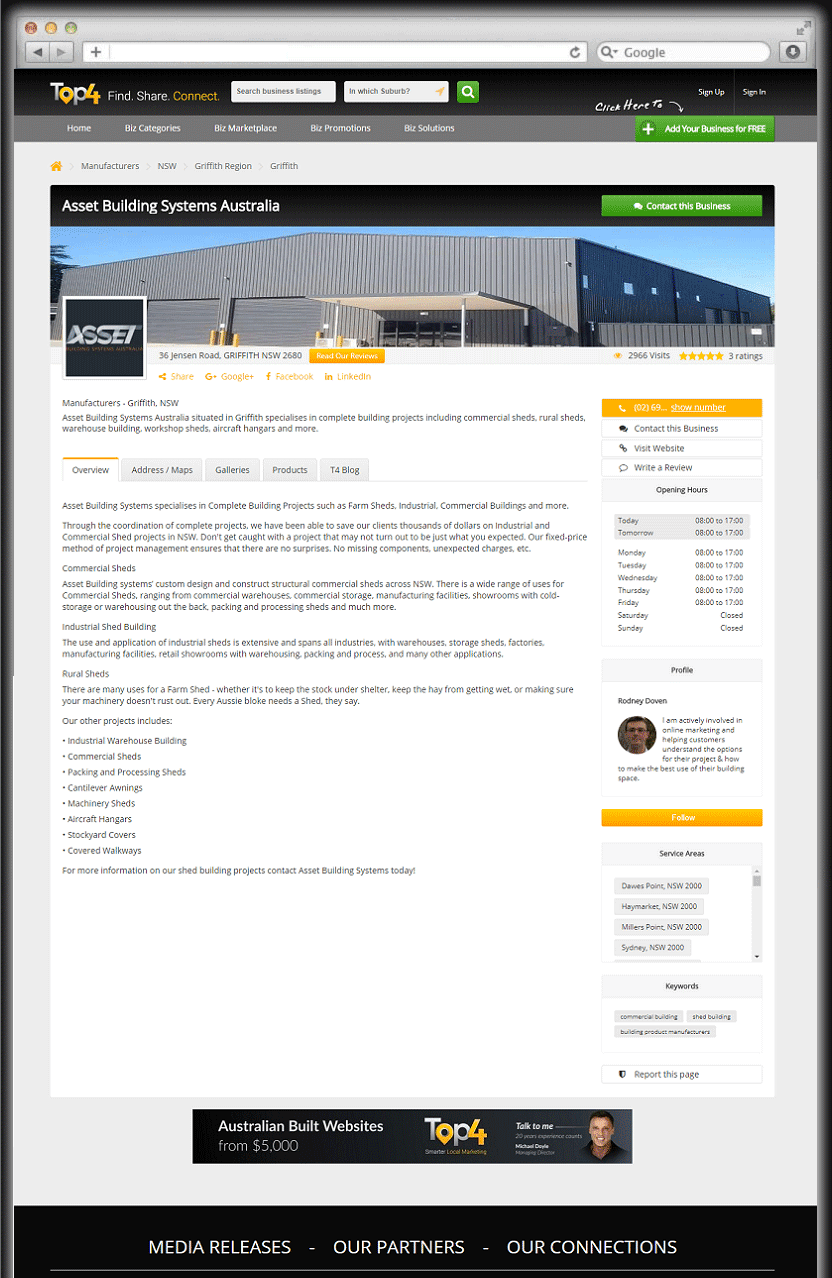 Industrial Shed Builder NSW