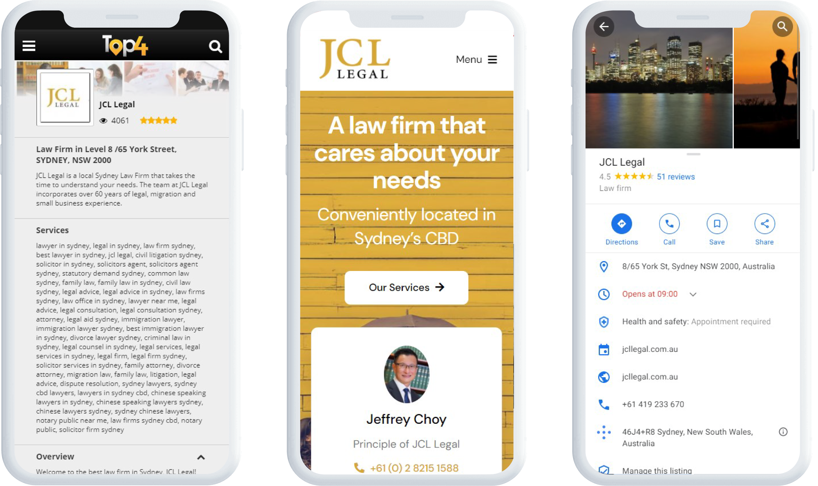 Digital Marketing for Law Firm – JCL Legal