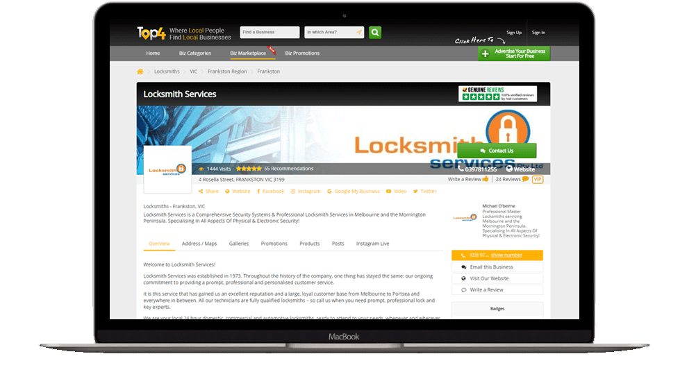 Digital Marketing for Local Business - Locksmith Services