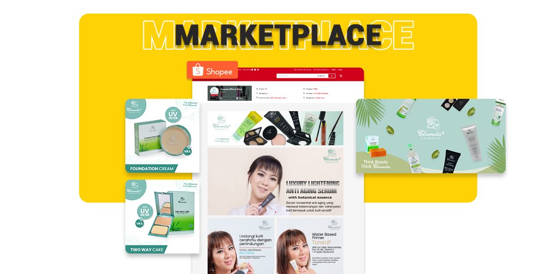 Digital Marketing for Beauty – Claresta Cosmetics Indonesia