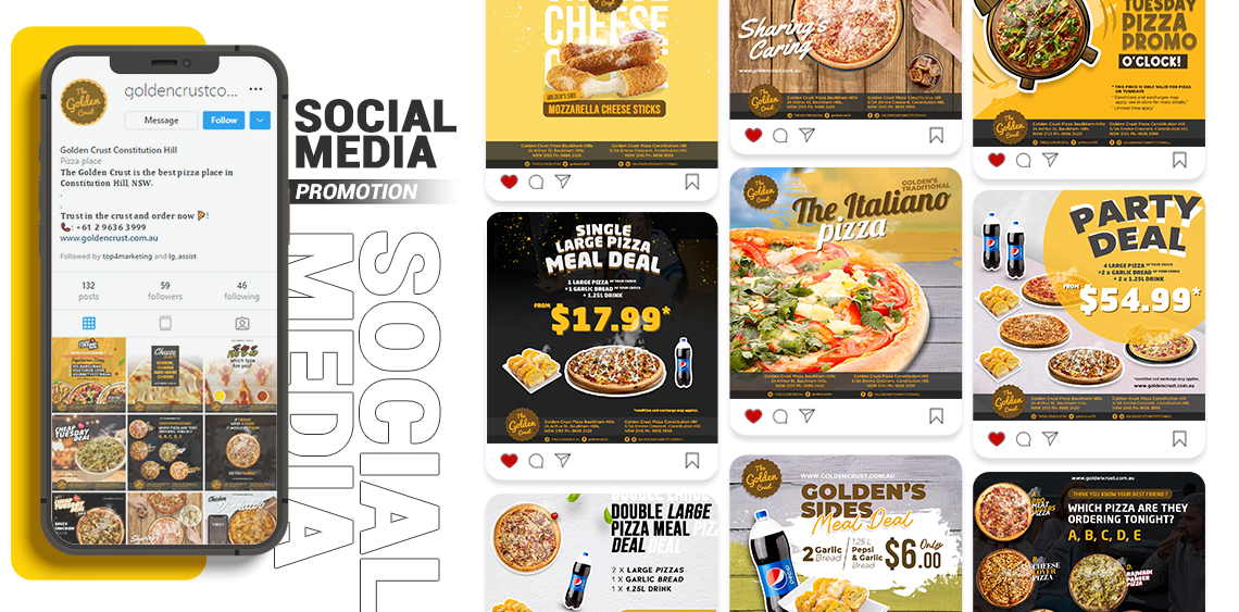 Social Media Marketing Services for Local Pizzeria