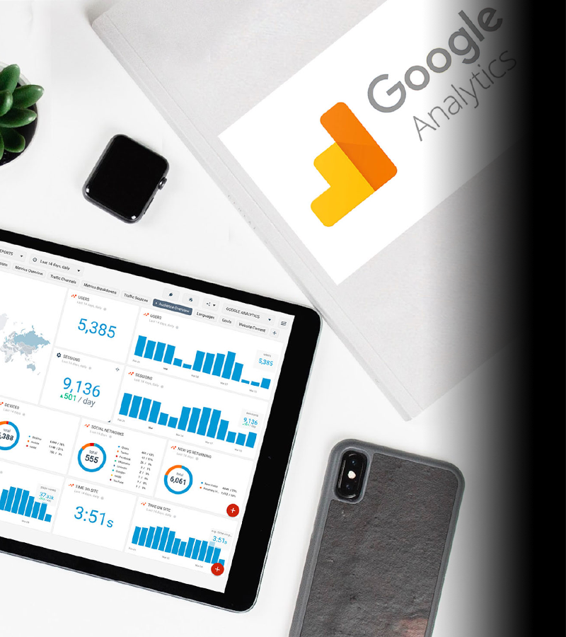 google analytics & conversion tracking services