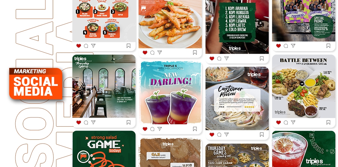 Triple S Neighborhood Cafe – Social Media Marketing