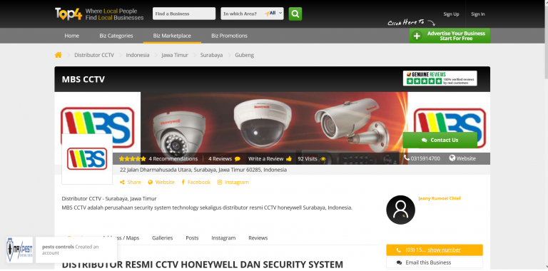 Local SEO Service - MBS CCTV
