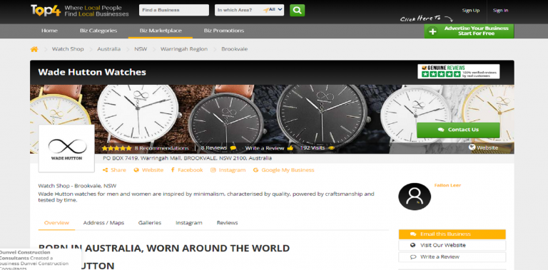 Digital Marketing Case Study - Wade Hutton