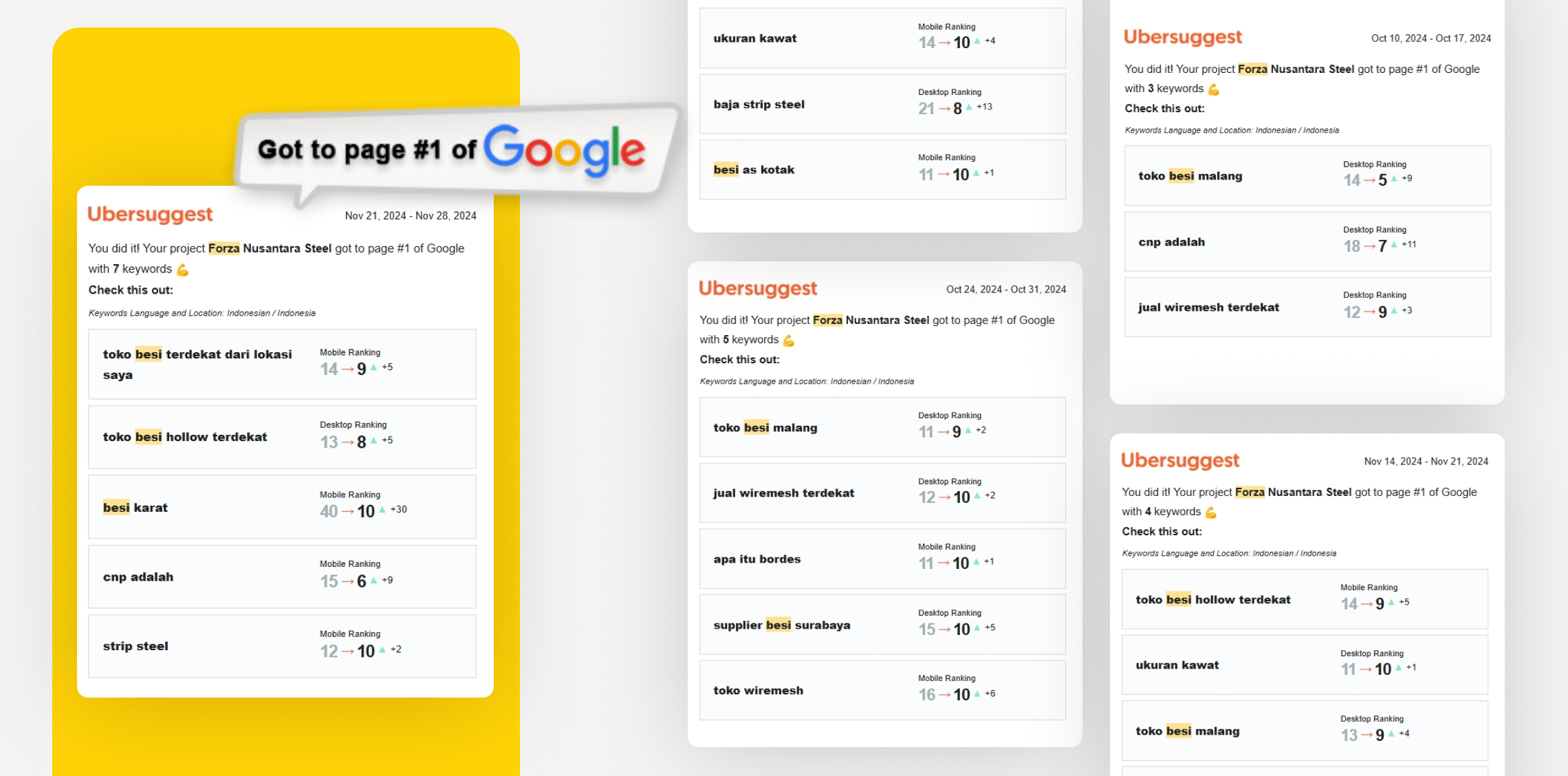 Social Media Management – Forza Besi
