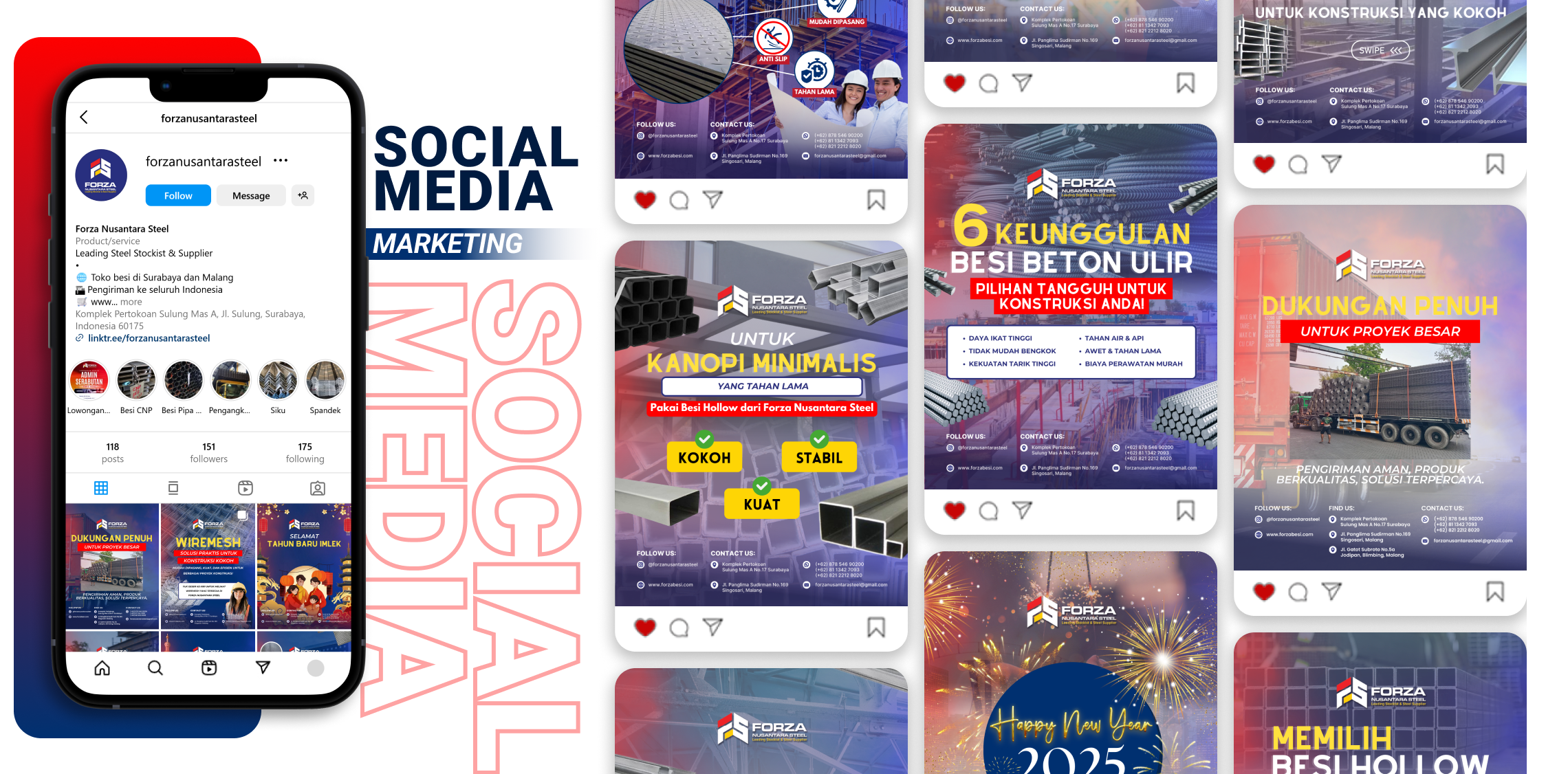 Social Media Management – Forza Besi
