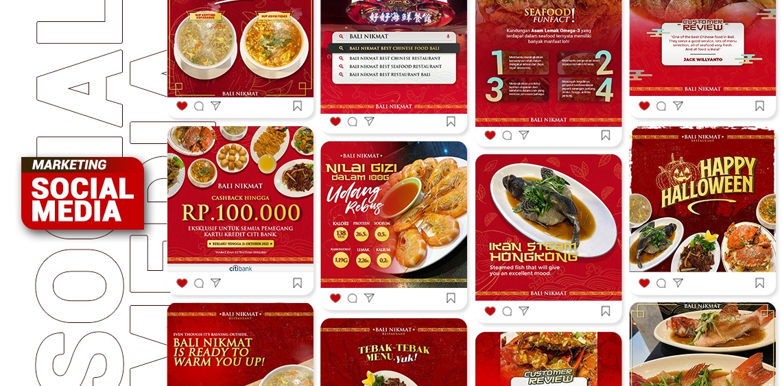 Social Media Marketing – Restaurant Bali Nikmat