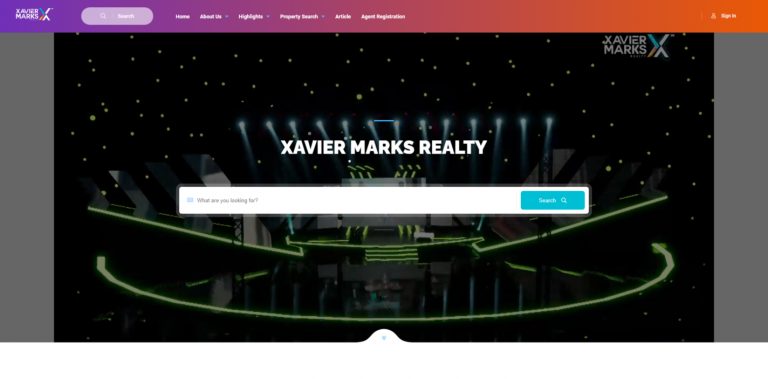 Xavier Marks Realty - Website Development