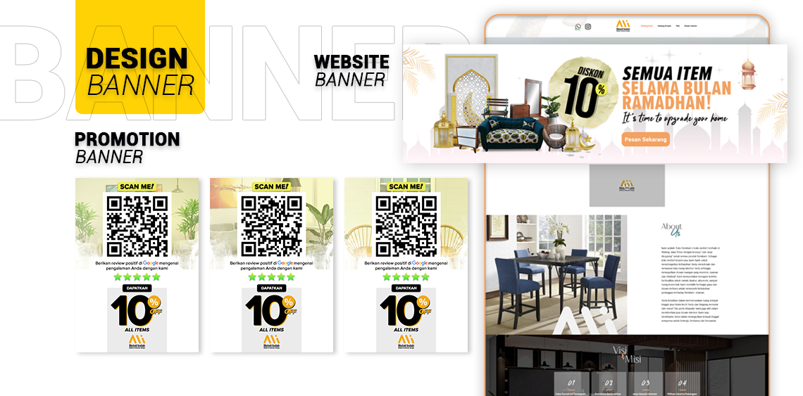 Digital Marketing for Melati Indah – Furniture Store