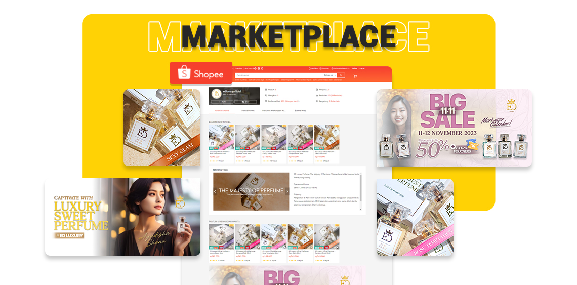 Marketplace Management Service for ED Luxury Perfume – Retail Local Perfume