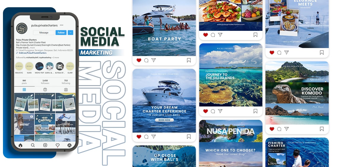 Social Media Services for Boat Tour Agency