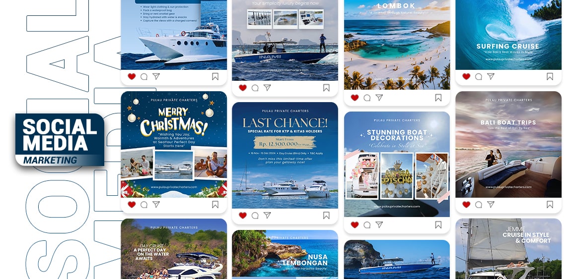 Social Media Services for Boat Tour Agency