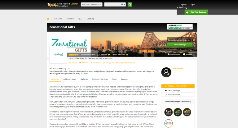 SEO Services - Zensational Gifts