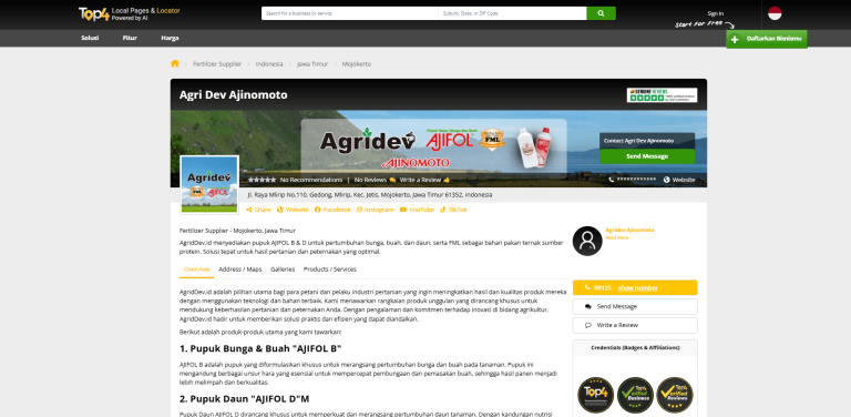 Social Media Management - Agridev