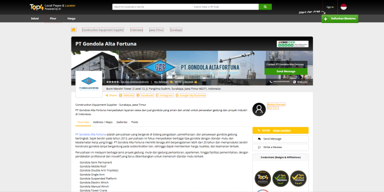 social media marketing for Construction Equipment Supplier