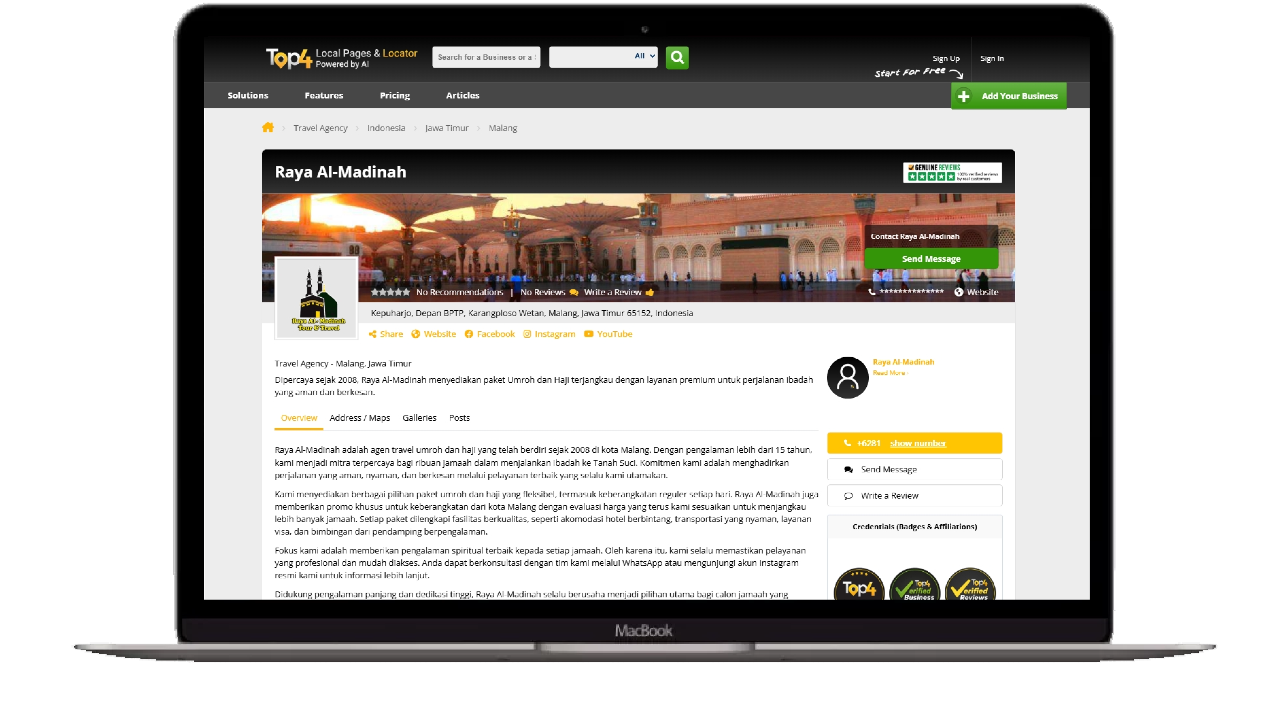 google & meta ads for raya al madinah