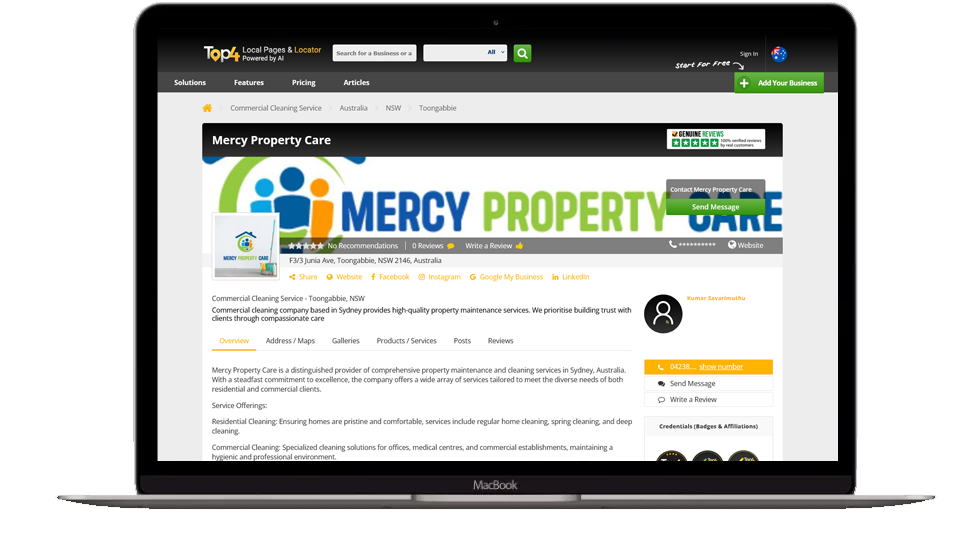 SEO Service for Mercy Property Care