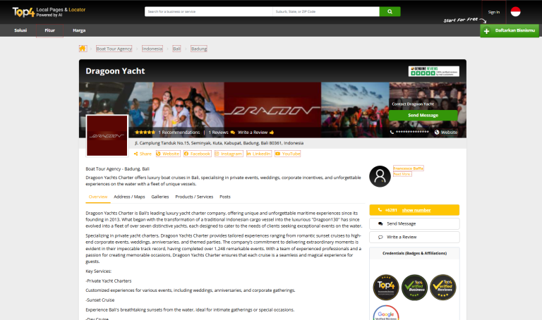 SEO Services - Dragoon Yacht