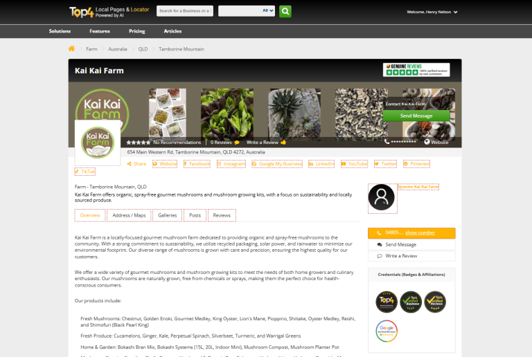 SEO Services - Kai Kai Farm