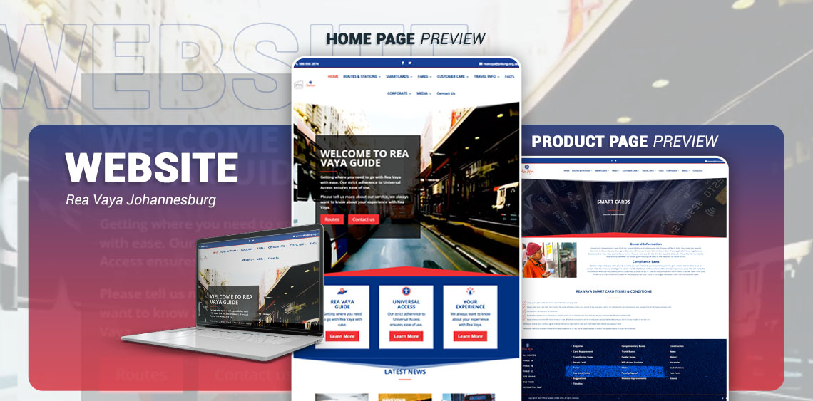 Web Improvement – Rea Vaya Johannesburg