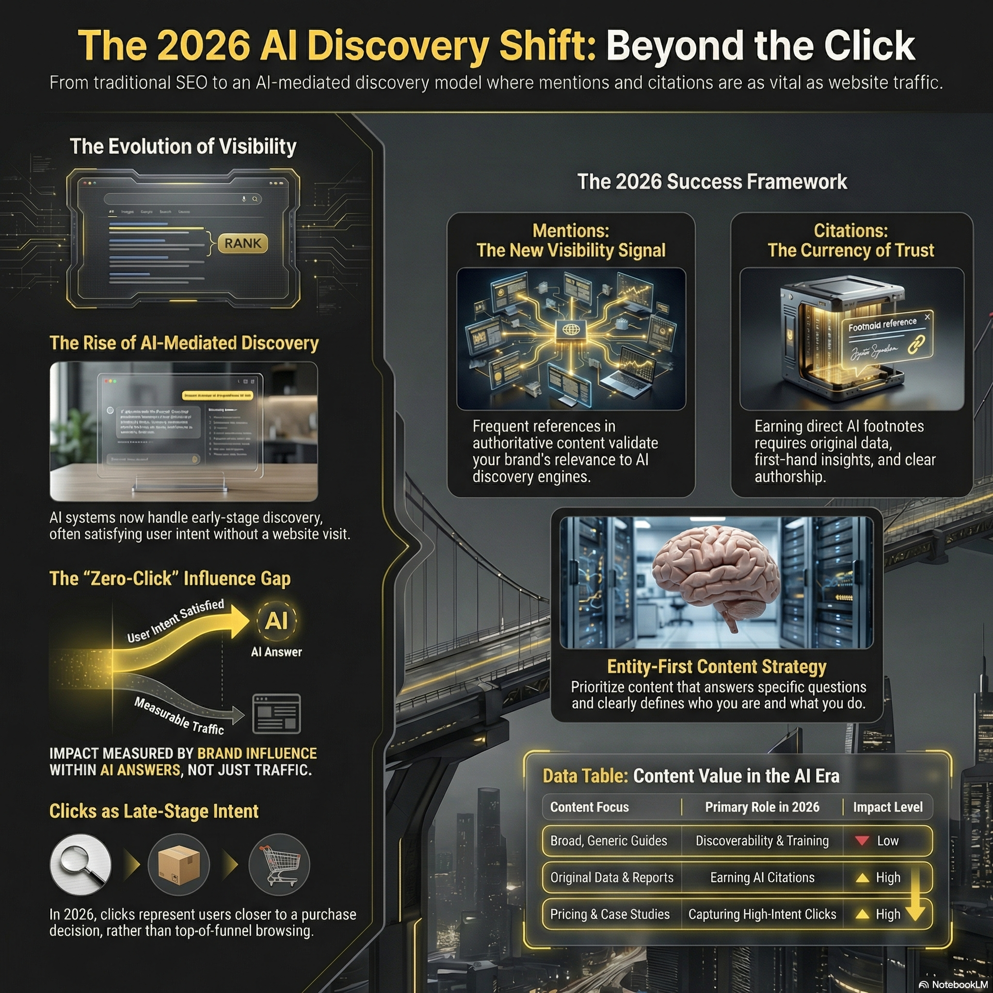 Mentions, Citations, and Clicks: Rethinking Content Strategy for 2026