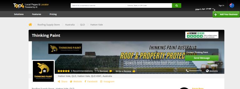 SEO & Social Media Services for Thinking Paint