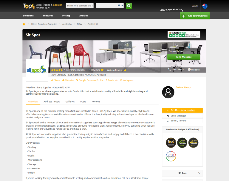 ecommerce seo services for sit spot