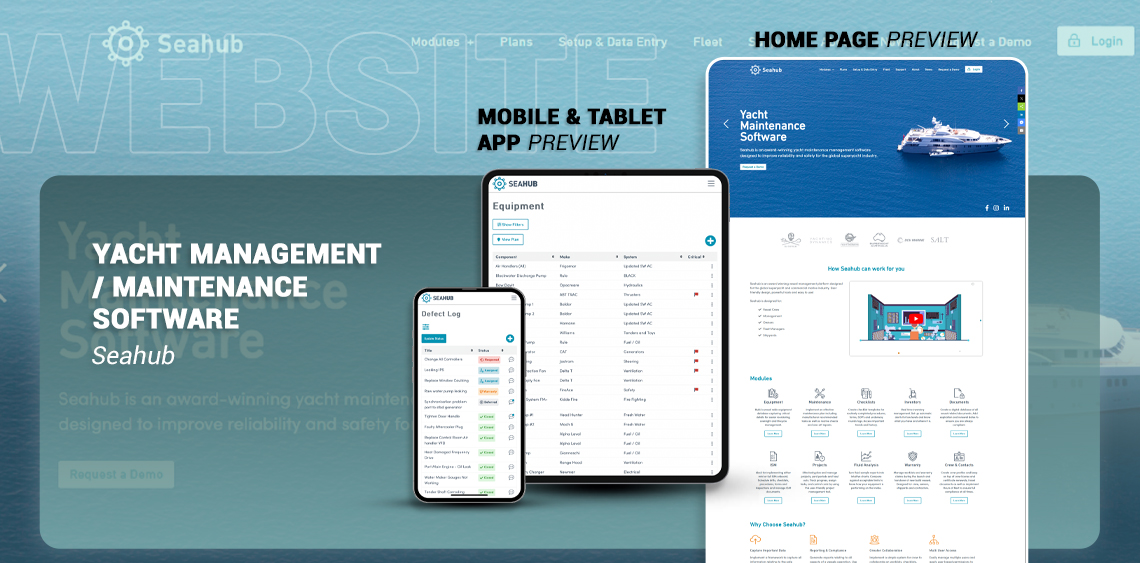 seahub yacht management software 4